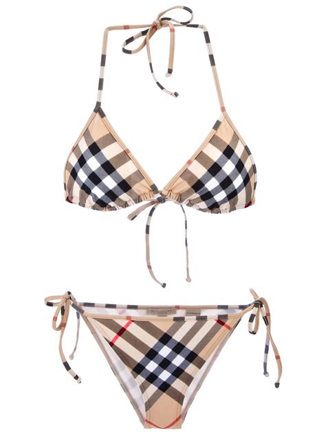 womens burberry bikini